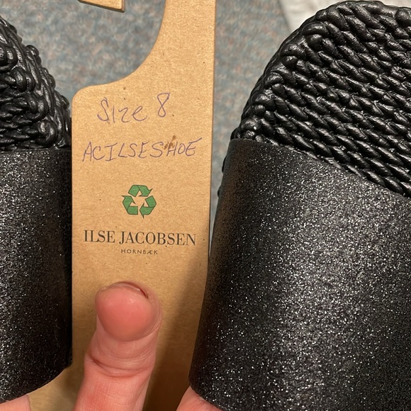 Ilse Jacobsen Black Sandals - Picture 3 of 6